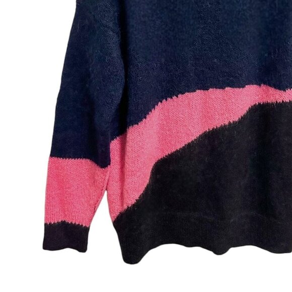 Zadig & Voltaire Tony‎ Mohair Sweater, Blue/Pink, Size S - Picture 12 of 14